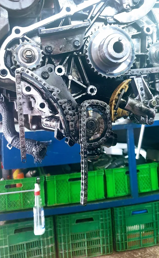 Motor triger zinciri (eksantrik) işlemi — Durak Otomotiv